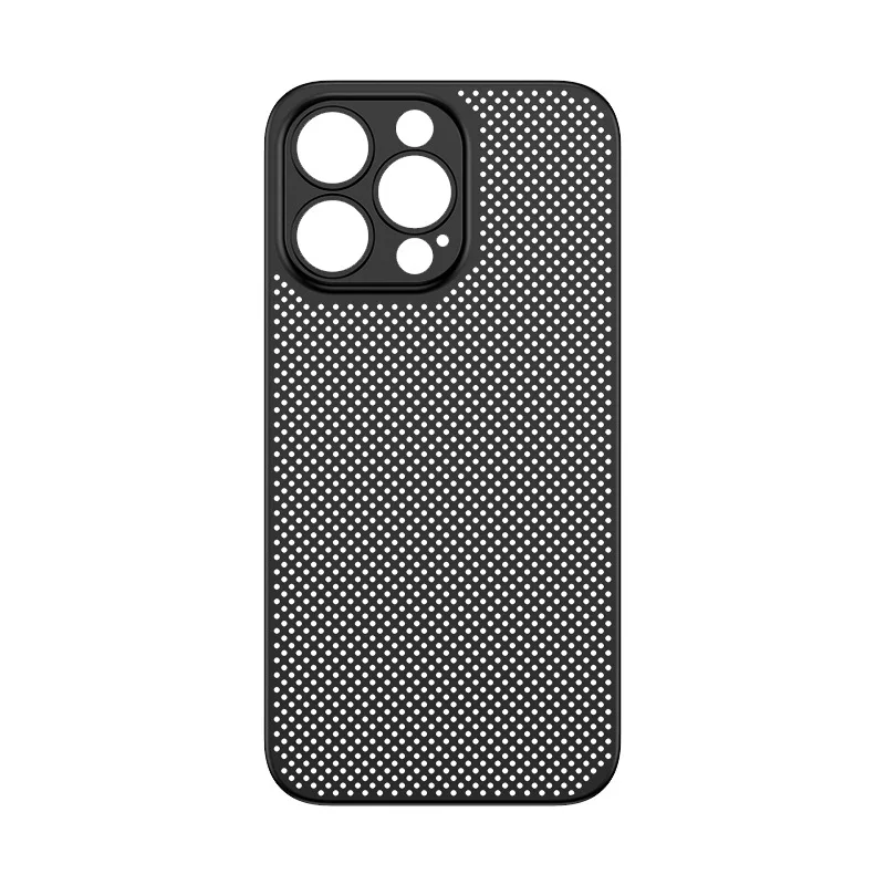 

Ultra Thin Heat Dissipation Breathable Case For iPhone 14 13 12 11 Pro Max Mini 14 Plus XS XR X Matte Shockproof Hard Cover Capa