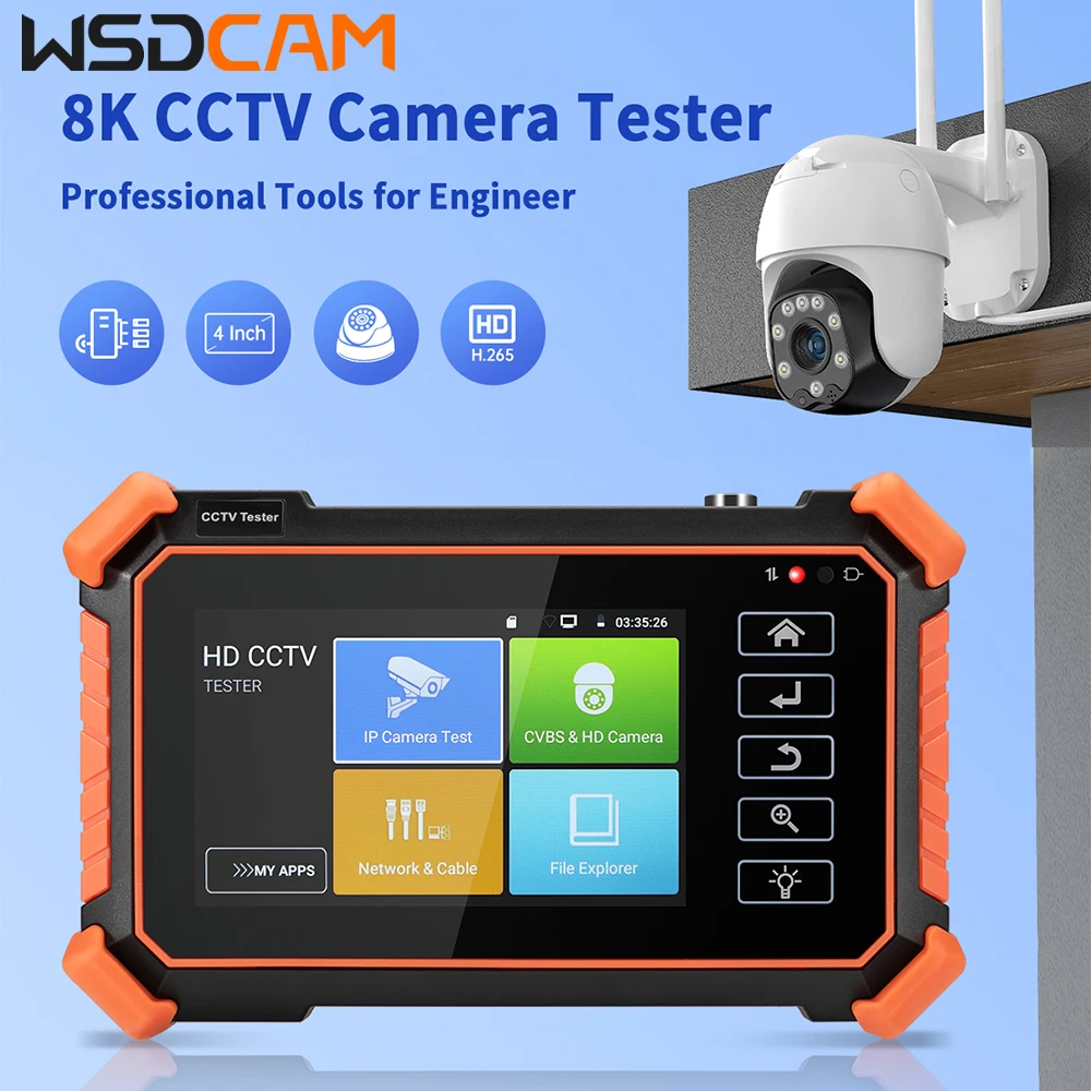 Тестер камеры видеонаблюдения Wsdcam | AliExpress