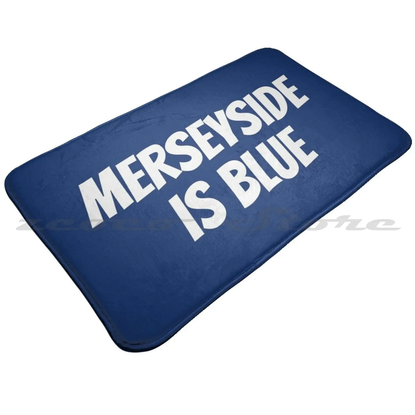 Коврик Everton Merseyside с 3 синими ковриками нескользящий коврик для впитывания воды