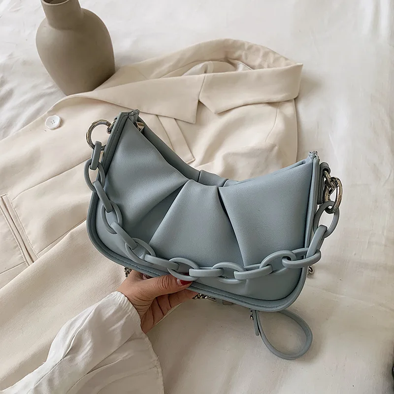 

Summer Women'S Fashion Handbags Purses Soft Leather Shoulder Underarm Bag Сумка Женская Messenger Trend Ladies Wallet Phone Bag