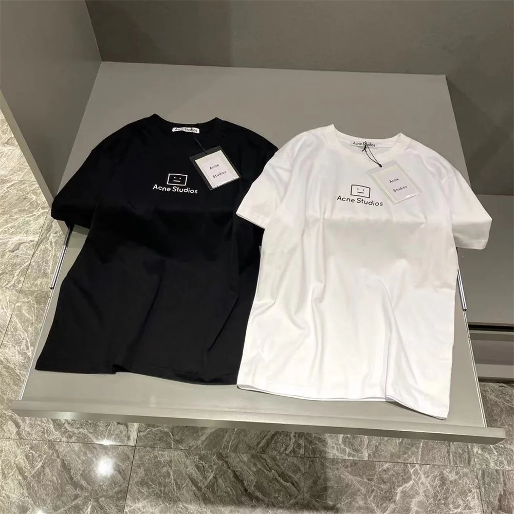 

High Quality Fashion Summer T-shirt Men Women Casual T Shirt Sleeve Top Unisex Tees Family Wear