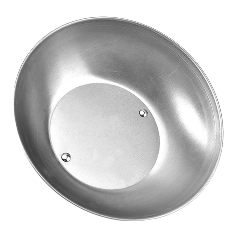 

Cover Dome Basting Grill Dish Griddle Steak Melting Lid Steel Stainless Cooking Cheese Steaming Round Cloche Plate Oil Anti