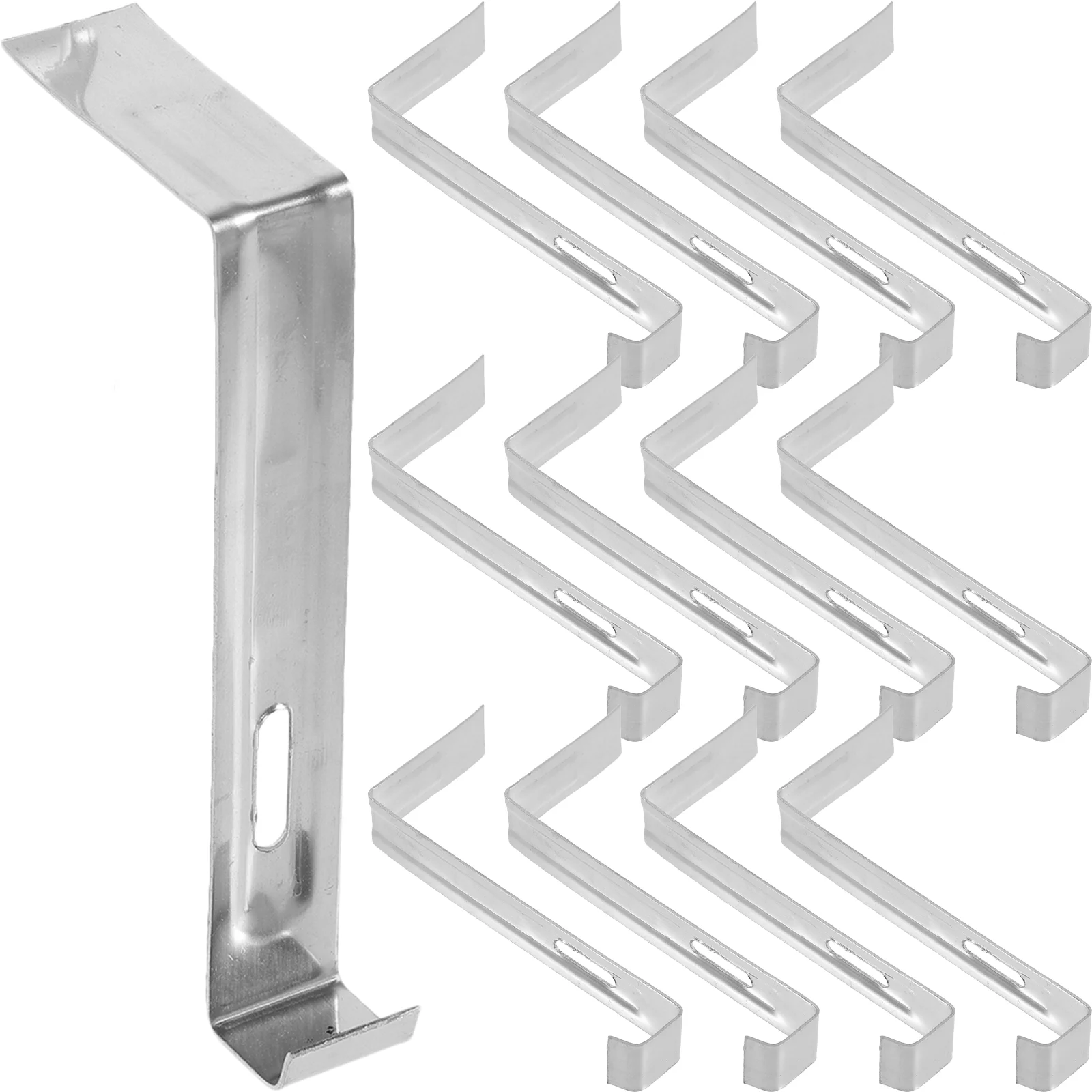 

20pcs Roof Tile Fastener Roof Tile Clips Roof Sheathing Clips Stainless Steel Seam Clips