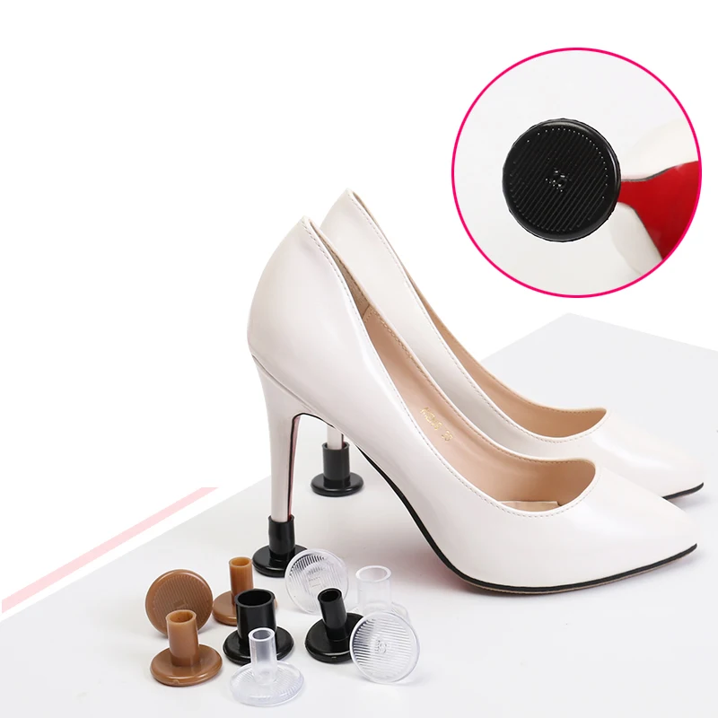 Прозрачные Блестящие Защитные Накладки На Пятки Нескользящие Стопоры Для