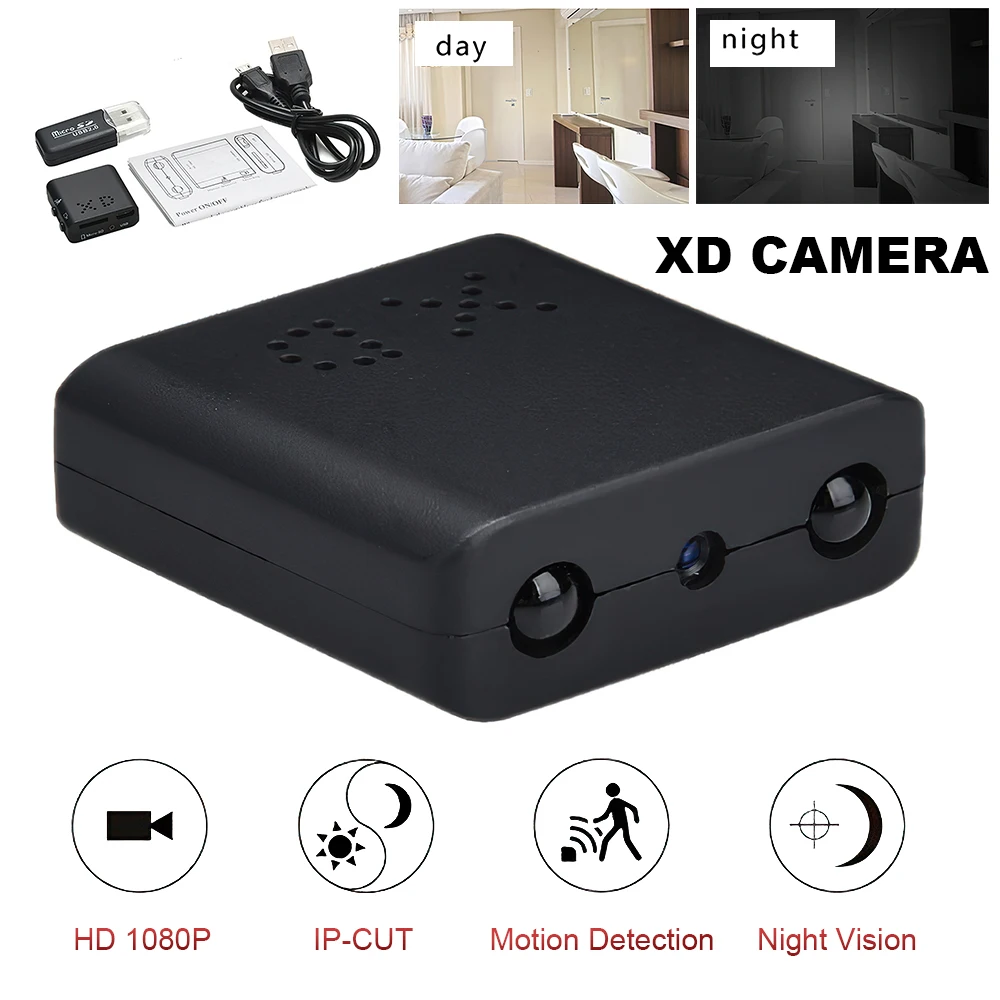 

Full HD 1080P Mini Camera WiFi Cam With Night Vision Motion Detection Camcorder DV DVR Security Camera for Home Driving Recorder