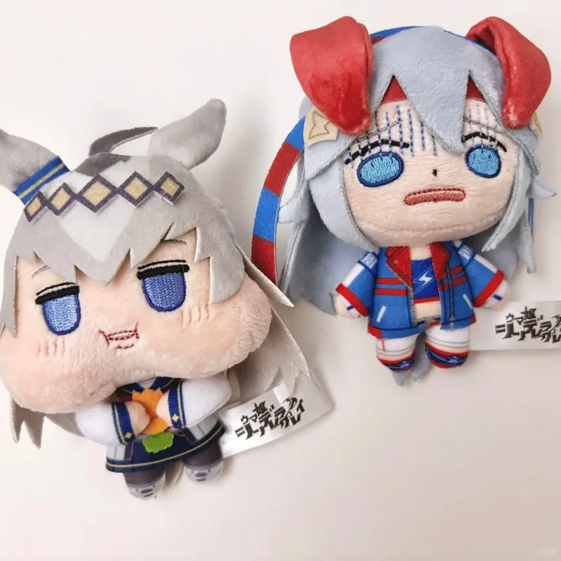 Фото Плюшевая игрушка GSC Kuripan Uma Musume Cinderella Gray Oguri Cap Tamamo Cross, 17 см, коллекционная, в наличии №1