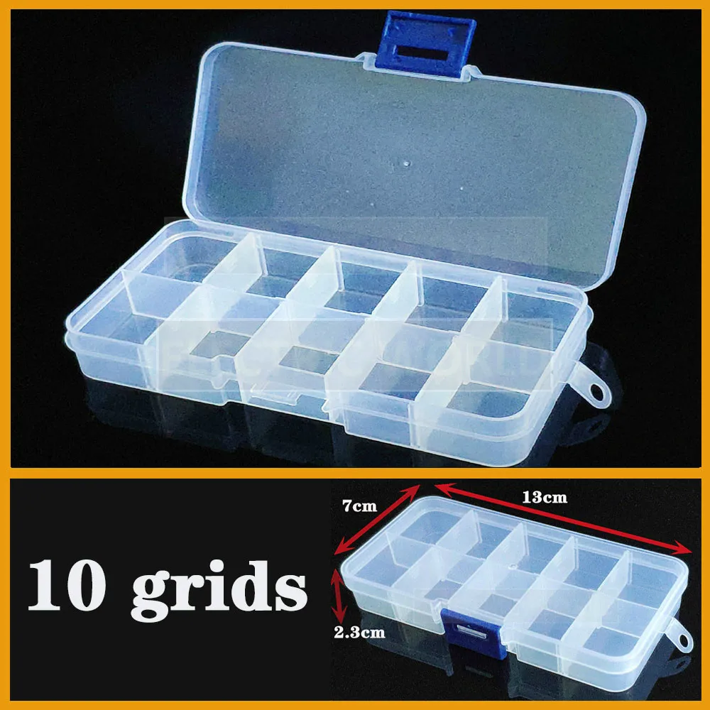 

Пластиковый контейнер 10 ячеек для хранения