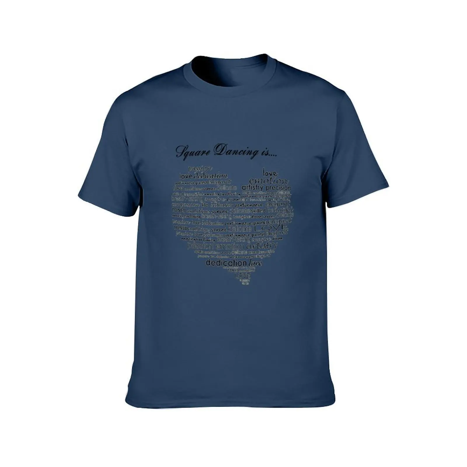 Фото SQD Is Heart BLK T-Shirt man t shirt designer graphic t shirts for man T-Shirt №2