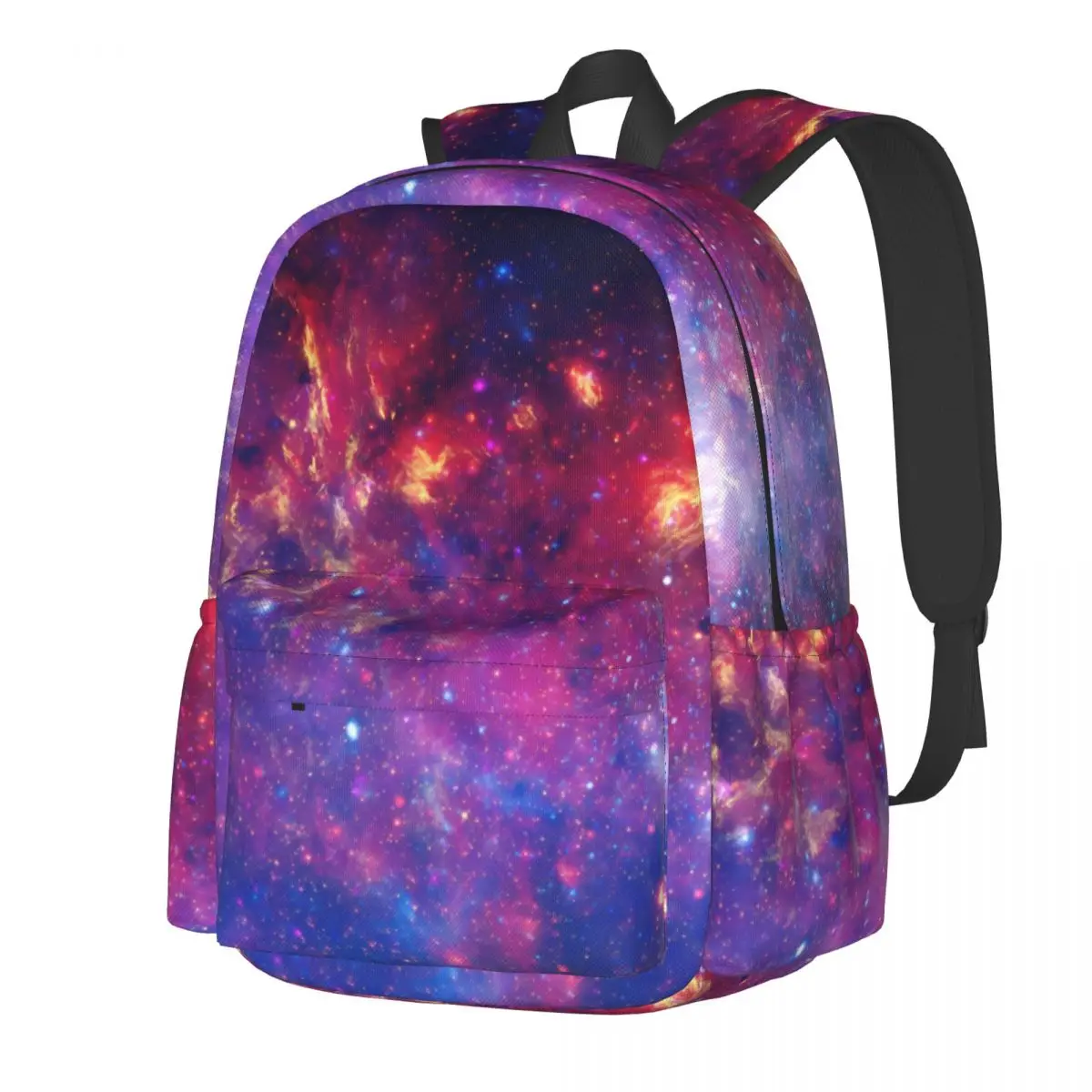 

Рюкзак унисекс с принтом Галактики, цветные Большие рюкзаки молочного цвета, уличная одежда из полиэстера, дорожные сумки для старших классов