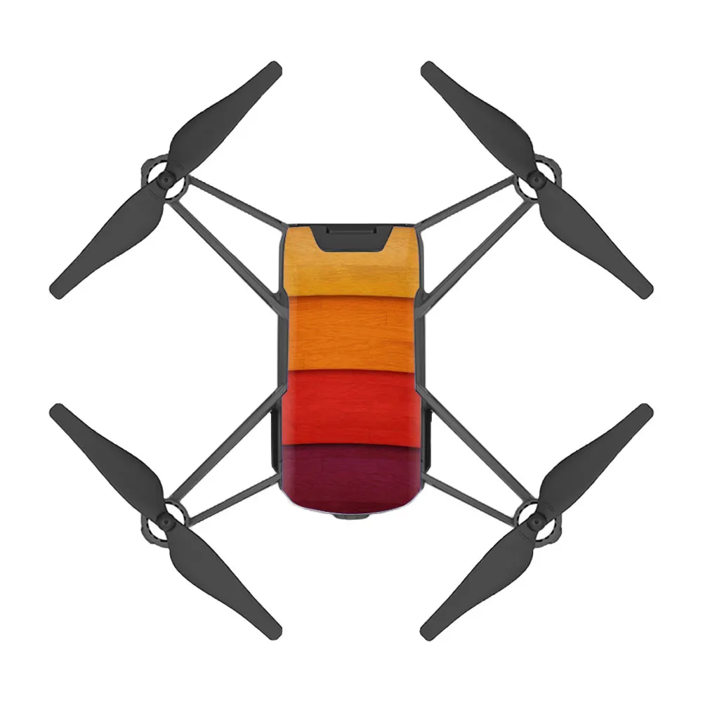Черепа красочные ПВХ наклейки для DJI TELLO водонепроницаемая кожа тела