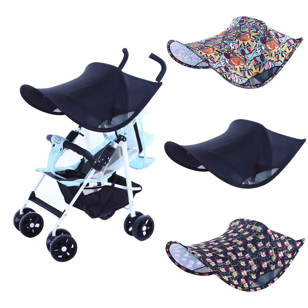 

Baby Stroller Anti-UV Cloth Rayshade Cover Windproof Rainproof Sun Protection Umbrella Awning Shelter Universal Accessories #WO