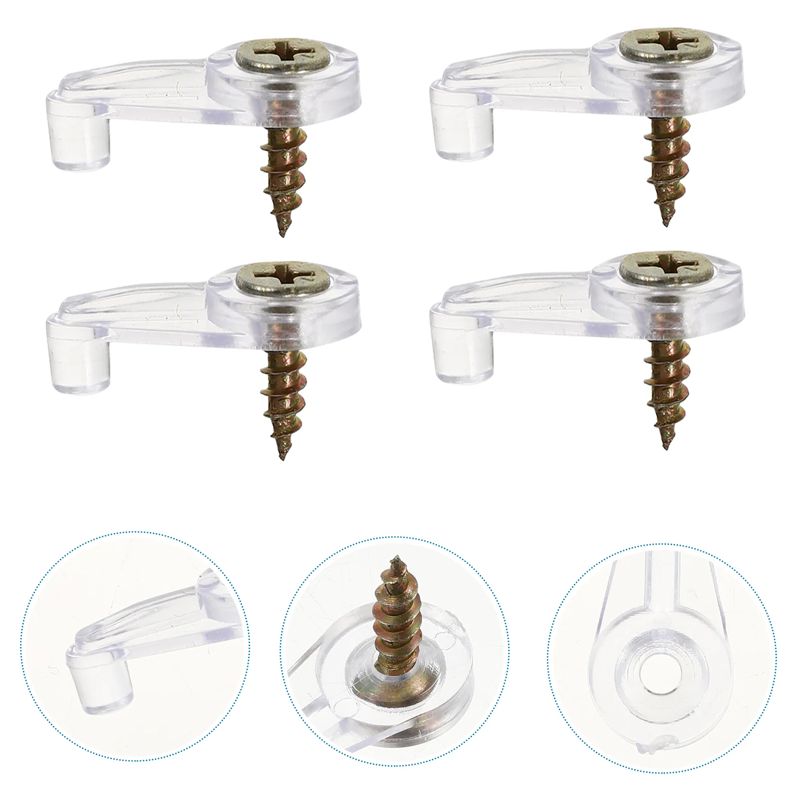 

Clips Retainer Mirror Clip Door Cabinet Window Kit Fixing Retention Tool Accessories Screen Fireplacefor