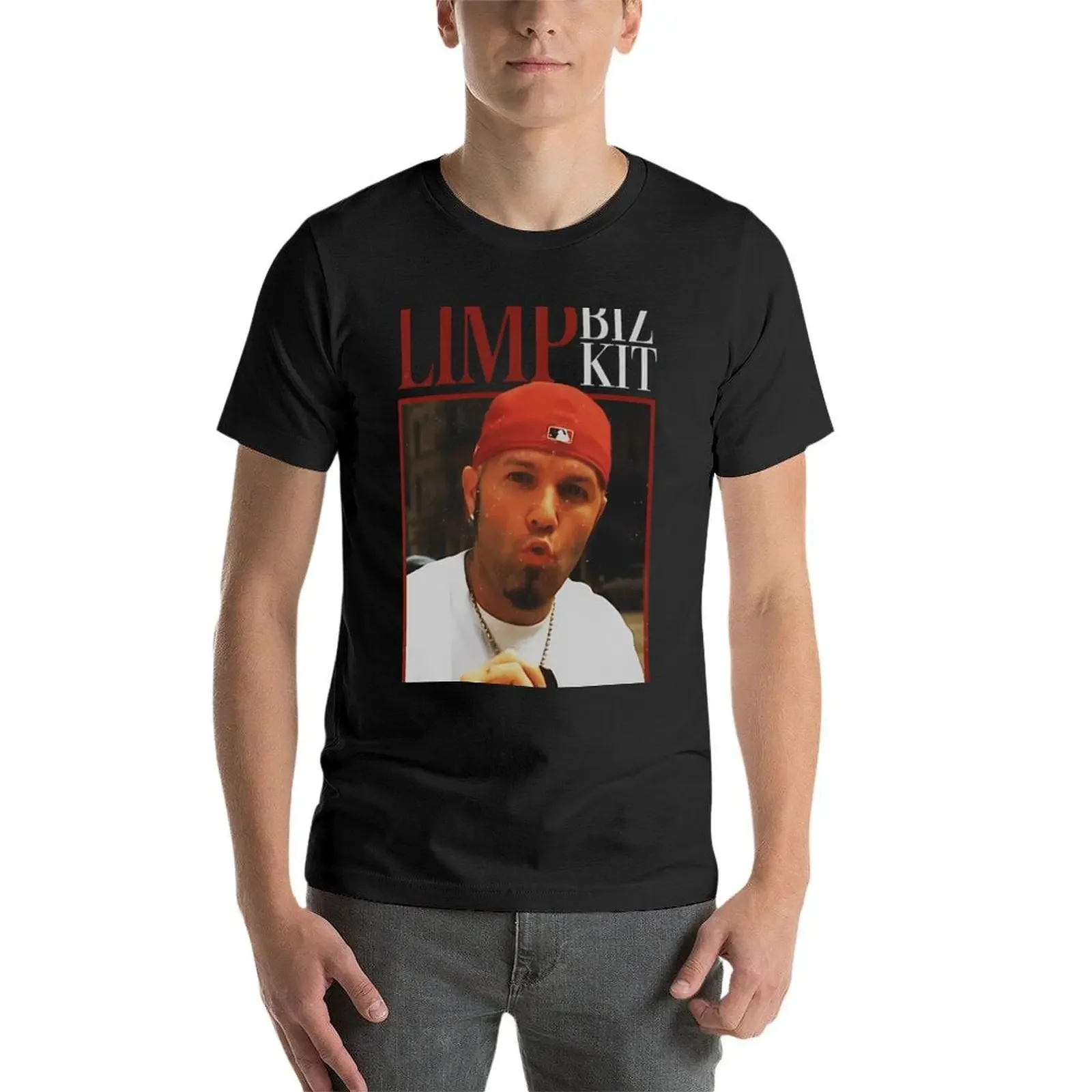 limp bizkit - nu metal Band Футболка роскошная одежда labubu дизайнерские рубашки забавные