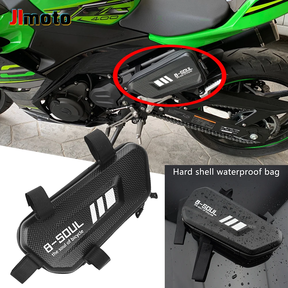

For KAWASAKI Z250 Z300 Z400 Z650 Z750 Z800 Z900 Z900RS Z1000 Z1000SX Motorcycle Hard Shell Package Waterproof Triangle Side Bag