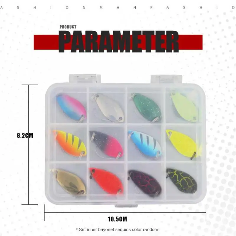 

12 шт./набор, рыболовные приманки для форели