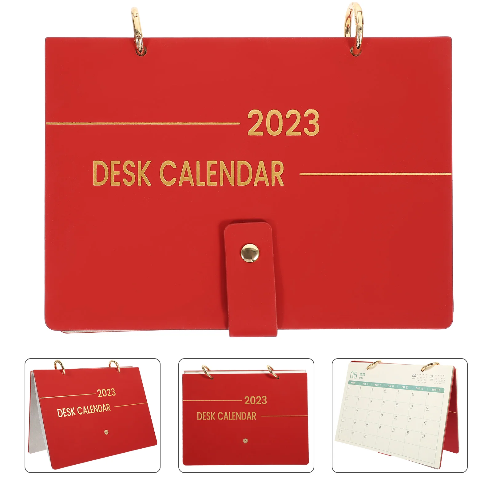 

Calendar 2023 Tabletop Standing Desk Table Schedule Pad Daily Planmonthly Wall Calendars Office Work Decor Foldable Hanging 2022