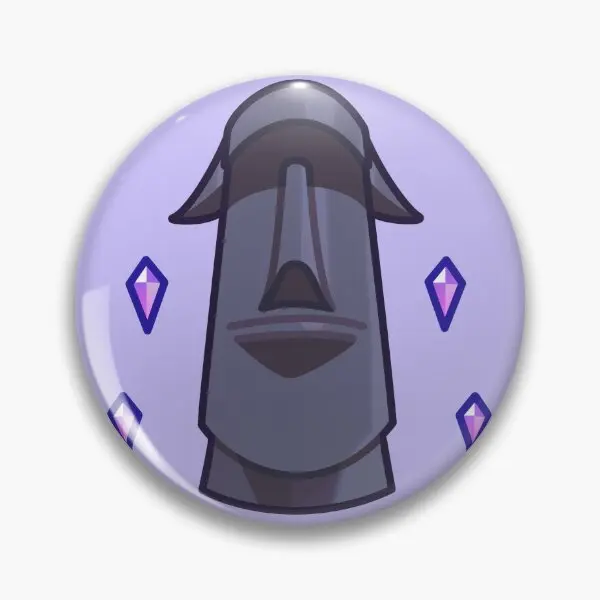 Moai Bijou мягкая булавка на пуговицах ювелирные изделия металлическая брошь для