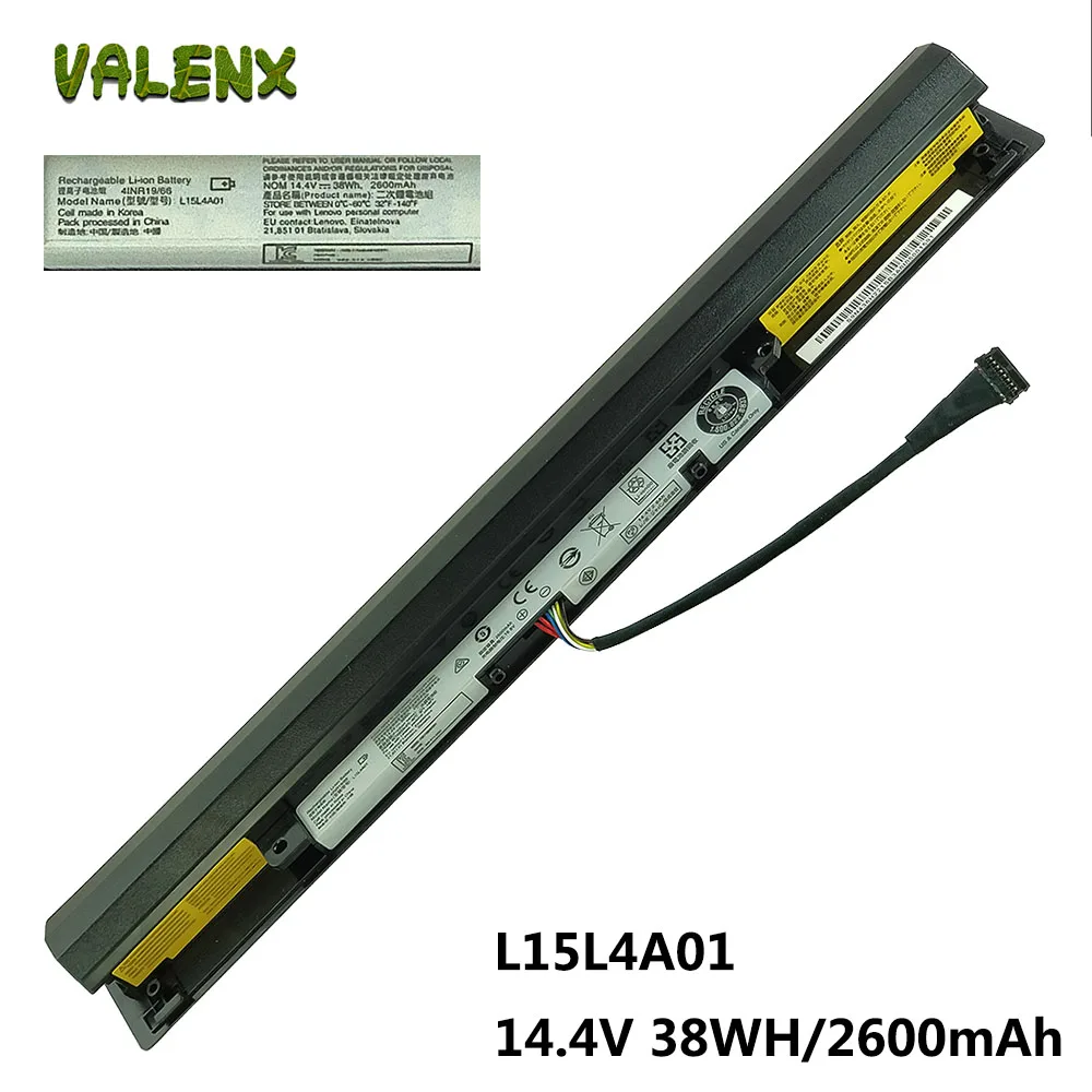 Аккумулятор L15L4A01 для Lenovo Ideapad 100-15IBD 110-15ISK 300-15IBR 300-15ISK L15L4E01 41NR19/65 Аккумулятор L15L4A01 для Lenovo Ideapad 100-15IBD 110-15ISK 300-15IBR 300-15ISK L15L4E01 41NR19/65
