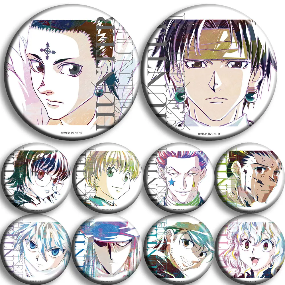 Бсара охотничий Гон фредсс Killua Zoldyck Kurapika Leorio PaladiKnight Hisoka значок Косплея