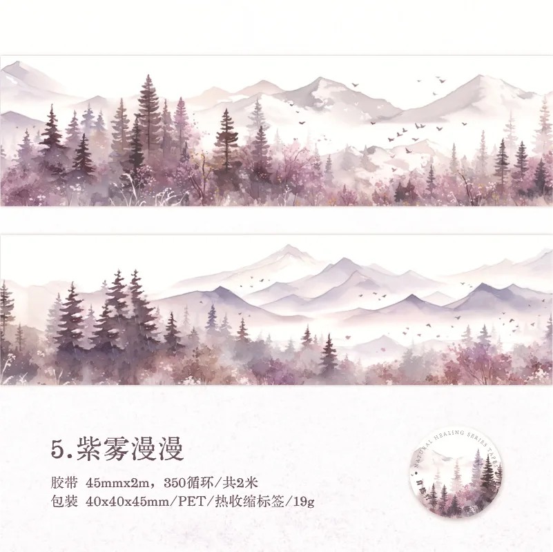 

Декоративные клейкие ленты для скрапбукинга Alideco E5-01-04/06