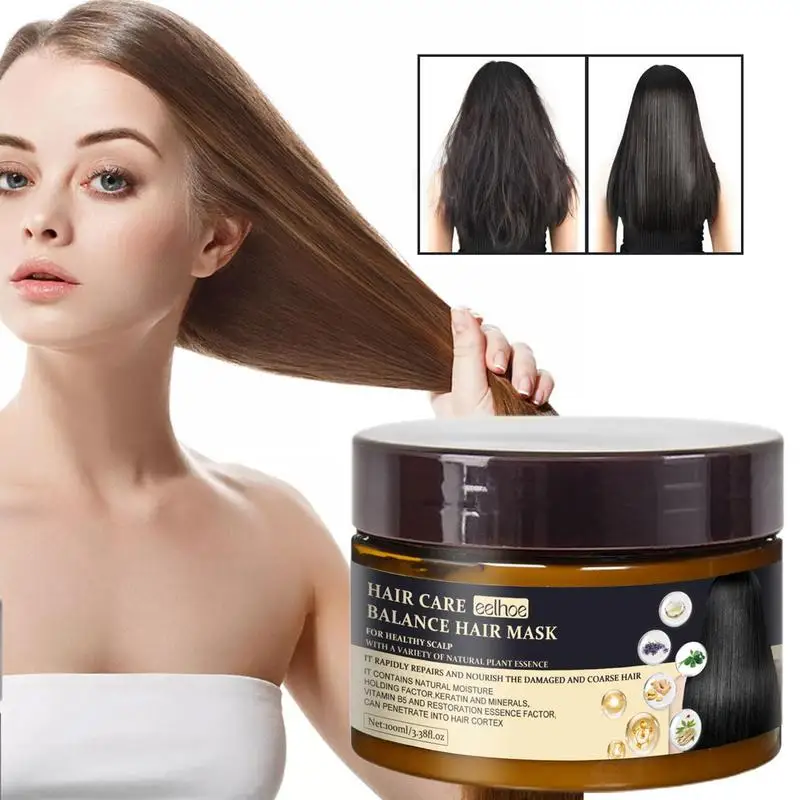 

Moisturizing Conditioner For Dry Hair 3.38fl Oz Hair Balm Nourishes Frizzy Hair Lotion Hydrating Hair Deep Conditioner