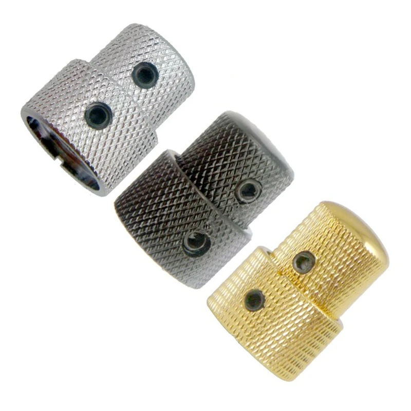 4 шт./лот металлические двойные концентрические кнопки регулировки громкости