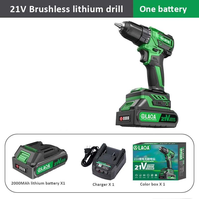 

Аккумуляторная дрель LAOA 21В