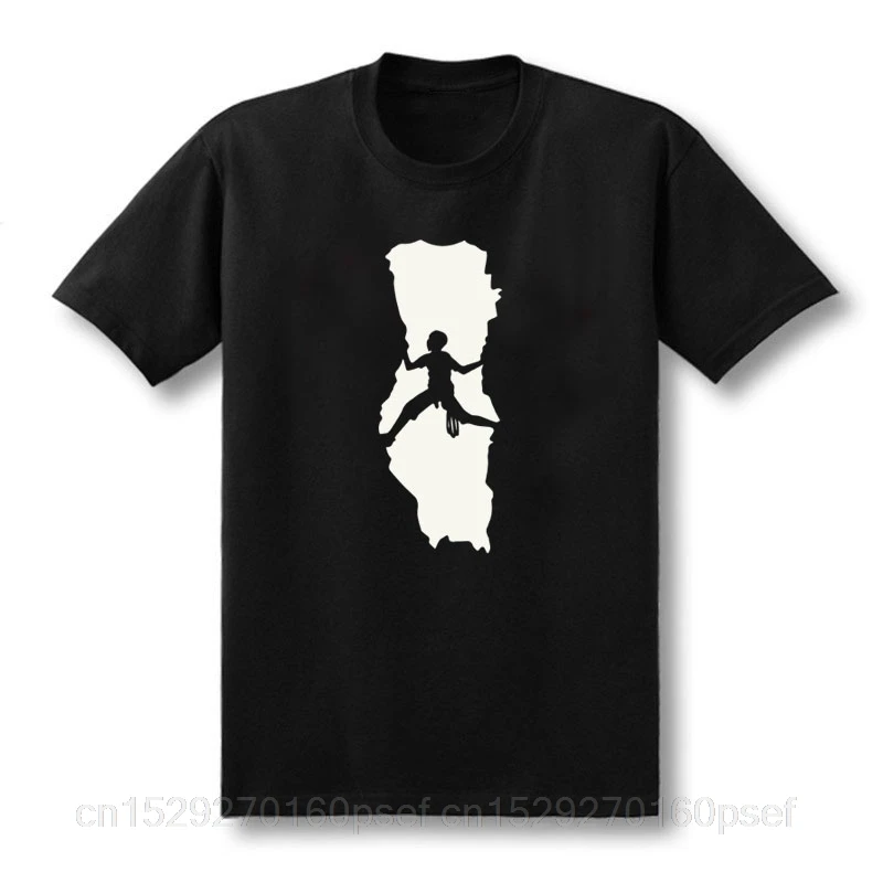 

Create Own New Style Casual Rock Climbings T Shirt Men Men's T-Shirt Mens Streetwear Cotton Man Casual T-shirt