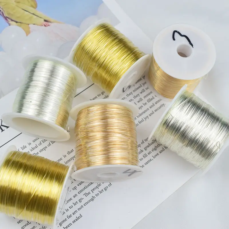 

100 Meters Copper Wire for DIY Jewellery Making Wholesale Bulk No-fading Line