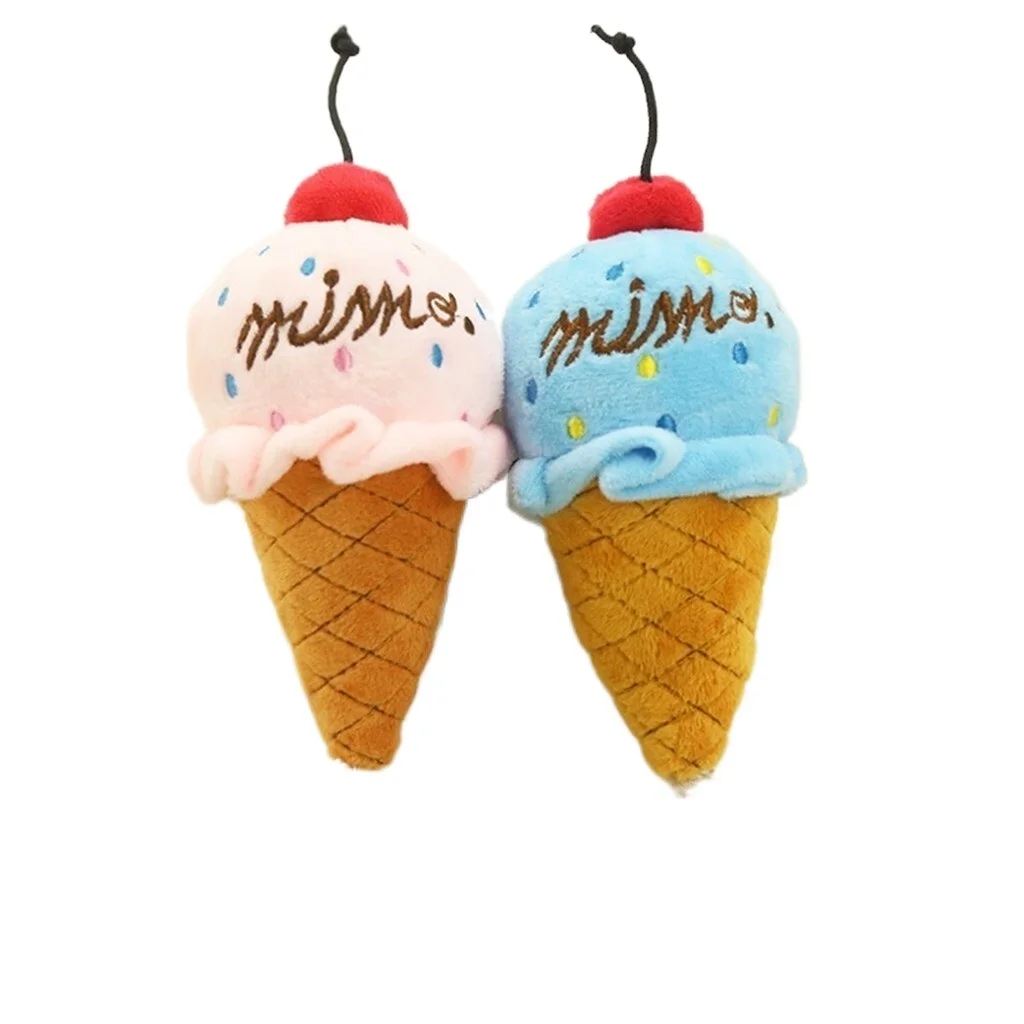 

Stuffed ice cream cone soft play sound toy