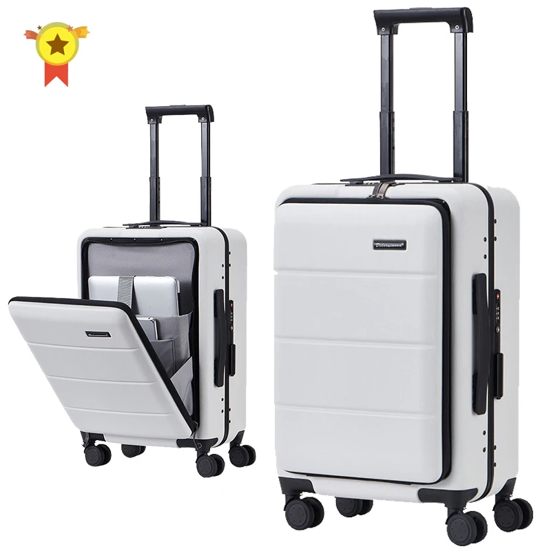 

New 20"24"26" inch ABS+PC suitcase bag Shell shape universal wheel carry on luggage zipper frame travel case fas