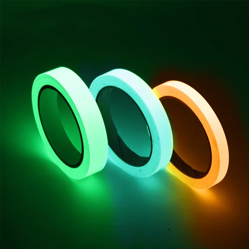 

Glow InThe Dark, Fluorescent Tape, Ground Warning Light Storing Stair Anti-Skid Reflective Luminous Tape, Home Decoration
