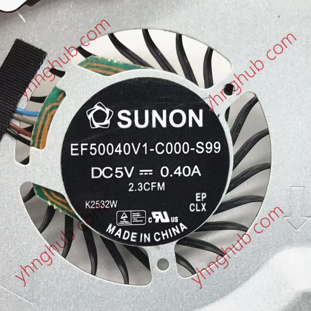 SUNON EF50040V1-C000-S99 DC 5V 0.40A 4-проводной вентилятор охлаждения сервера