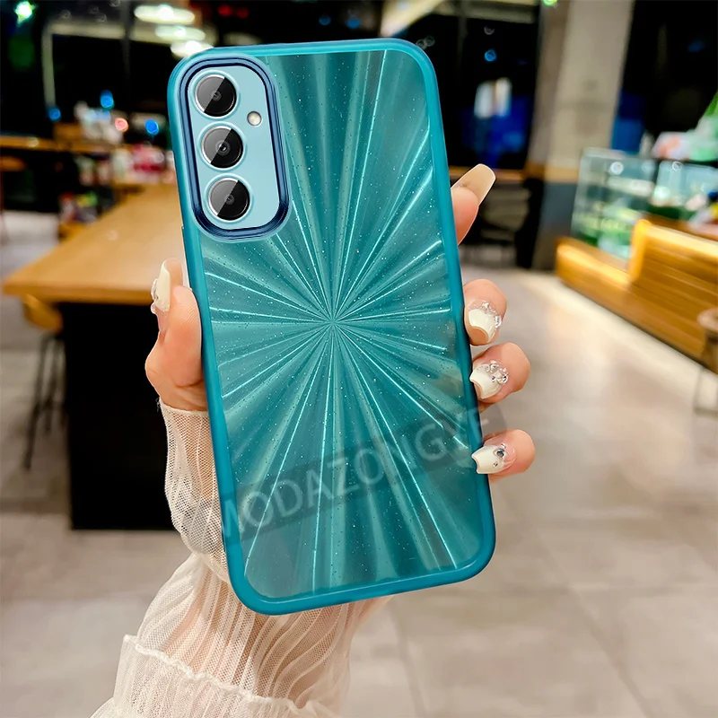 Чехол для Samsung Galaxy A05s цветной прозрачный чехол мобильного телефона из ТПУ с