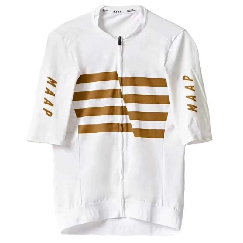 

2022 MAAP Summer Men's Breathable Short Sleeve Cycling Wear MTB Road Cycling Shirt Outdoor SweatshirtQuick Dry Ropa Ciclismo Top