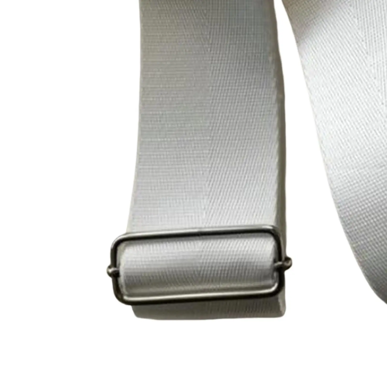 

White Tennis Net Center Strap Adjustable Belt Outdoor Sports Nylon Premium