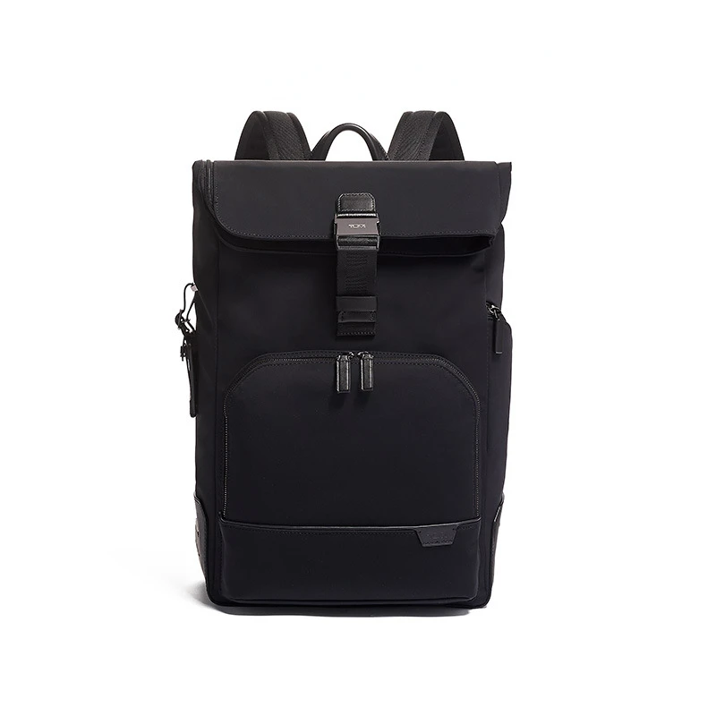 

New men's bags Harrison series personality simple waterproof roll top backpack men's backpack 6602021D