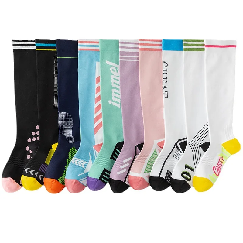 1 Pair Professional Silicone Anti-slip Yoga Socks Women,Striped Dance Sports Socks Cotton Breathable Gym Fitness Pilates Socks