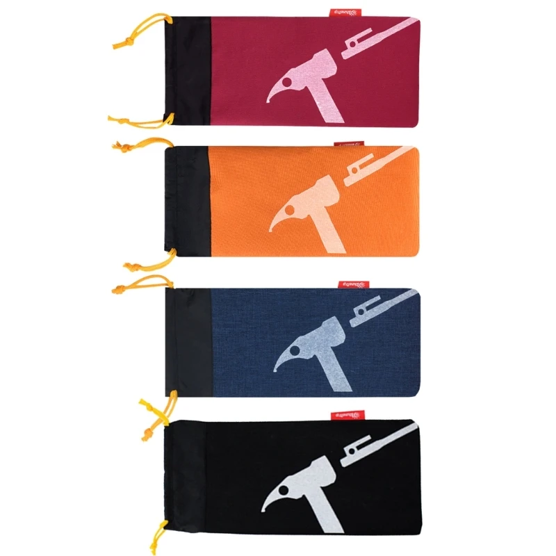 

Tent Stake Storage Bag,Heavy Duty Oxford-Case for Tent Pegs Camping Hammer,Pretty Handy-to Store All Your Camp Stuff In D5QD