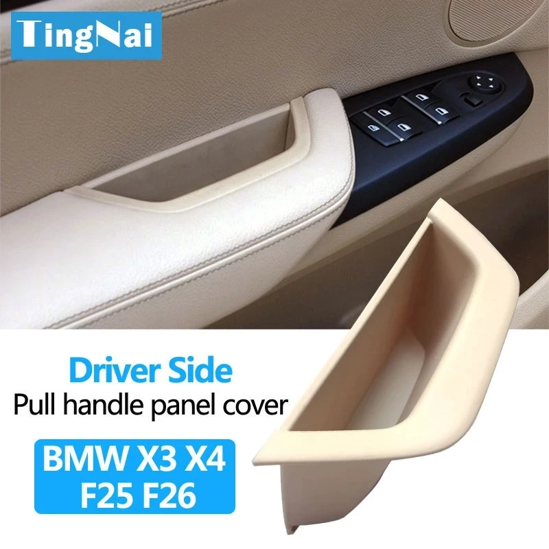 

LHD Interior Driver Side Passenger Door Pull Handle Armrest Panel Cover Trim For BMW X3 X4 F25 F26 2010-2016