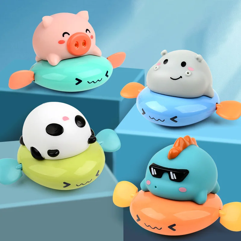 

Baby Bath Toy Super Cute Winding Clockwork Animal Water Toy for Kids Water Spray Piggy for Boys Girls Shower Early EducationToy