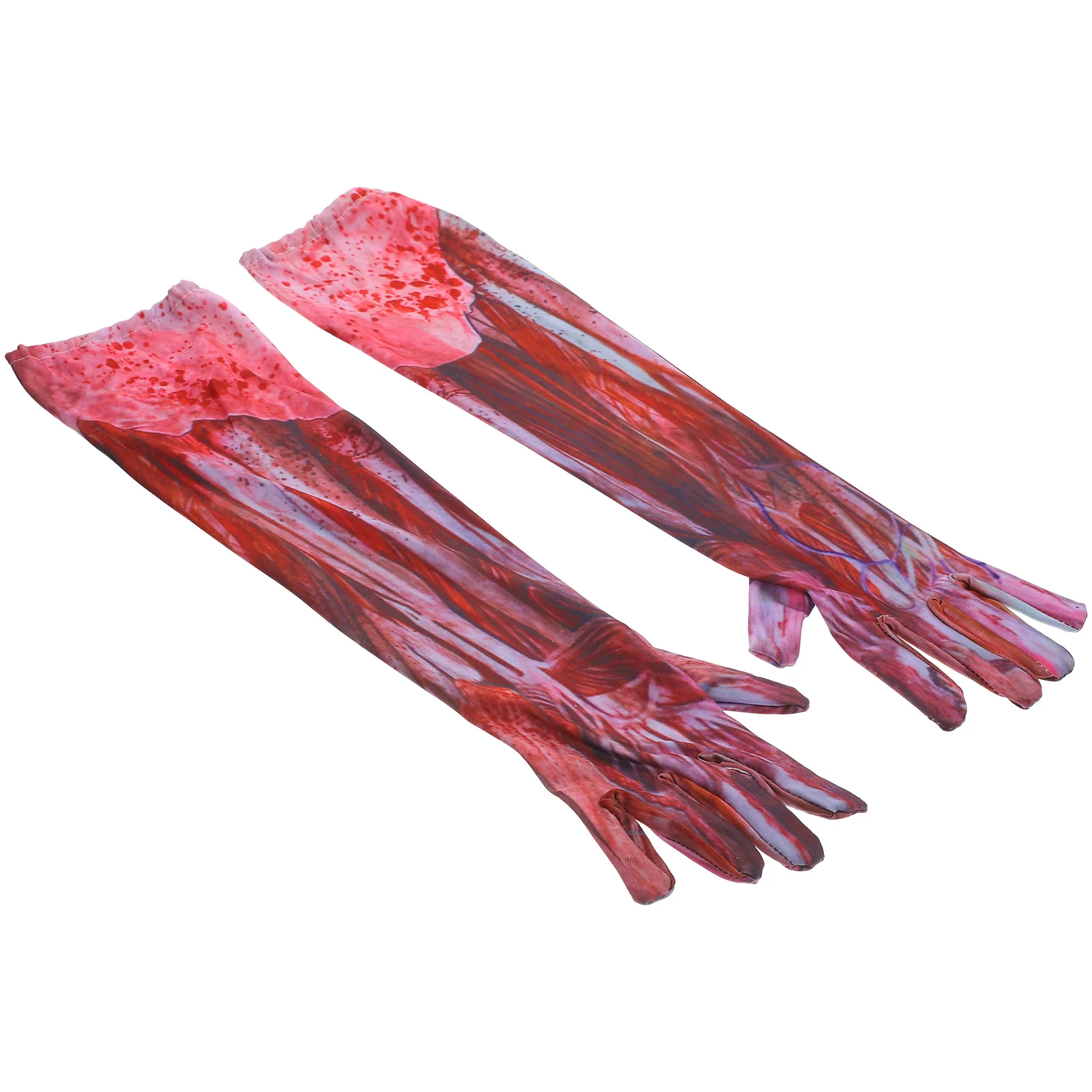 

Gloves Clothing Set Costume Halloween Polyester Stained Cosplay Props Man