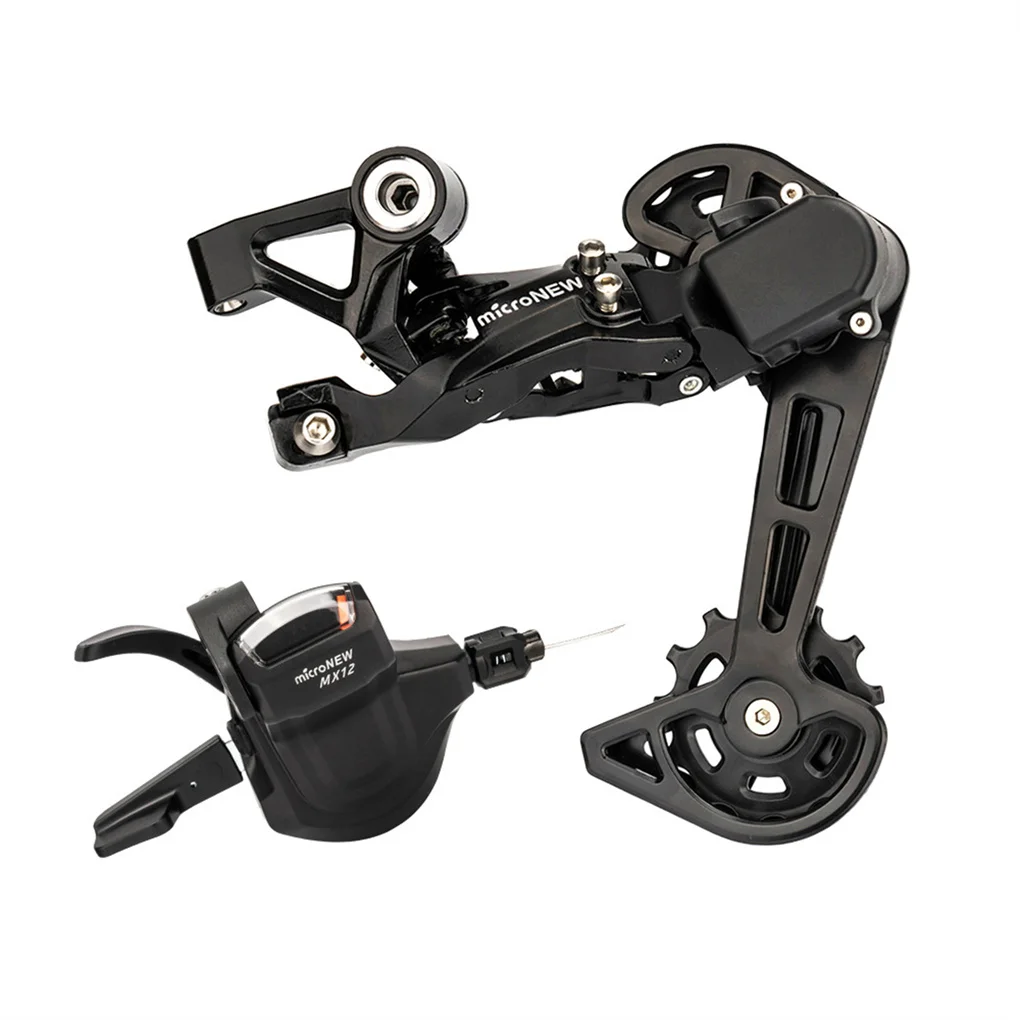 

12-speed Bike Rear Derailleur Kit Strong Tension Reduce Chain Runout for Finger Pointer Applies 22.2mm Bicycle Parts
