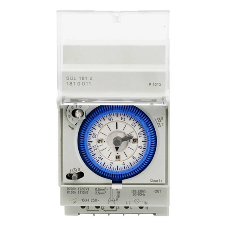 IndusTech SUL181D Механический таймер с программируемой настройкой 24 часа 15 минут