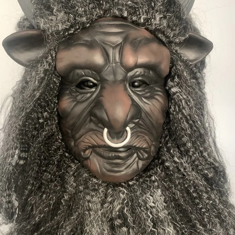 Латексная маска на все лицо для взрослых брендовый костюм Soulman Хэллоуин с большим