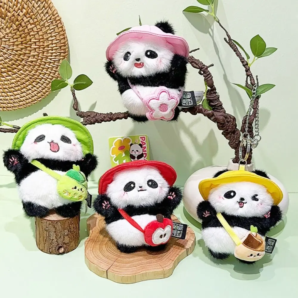 Мультяшная панда брелок плюшевая игрушка кукла сумка подвесное украшение милая