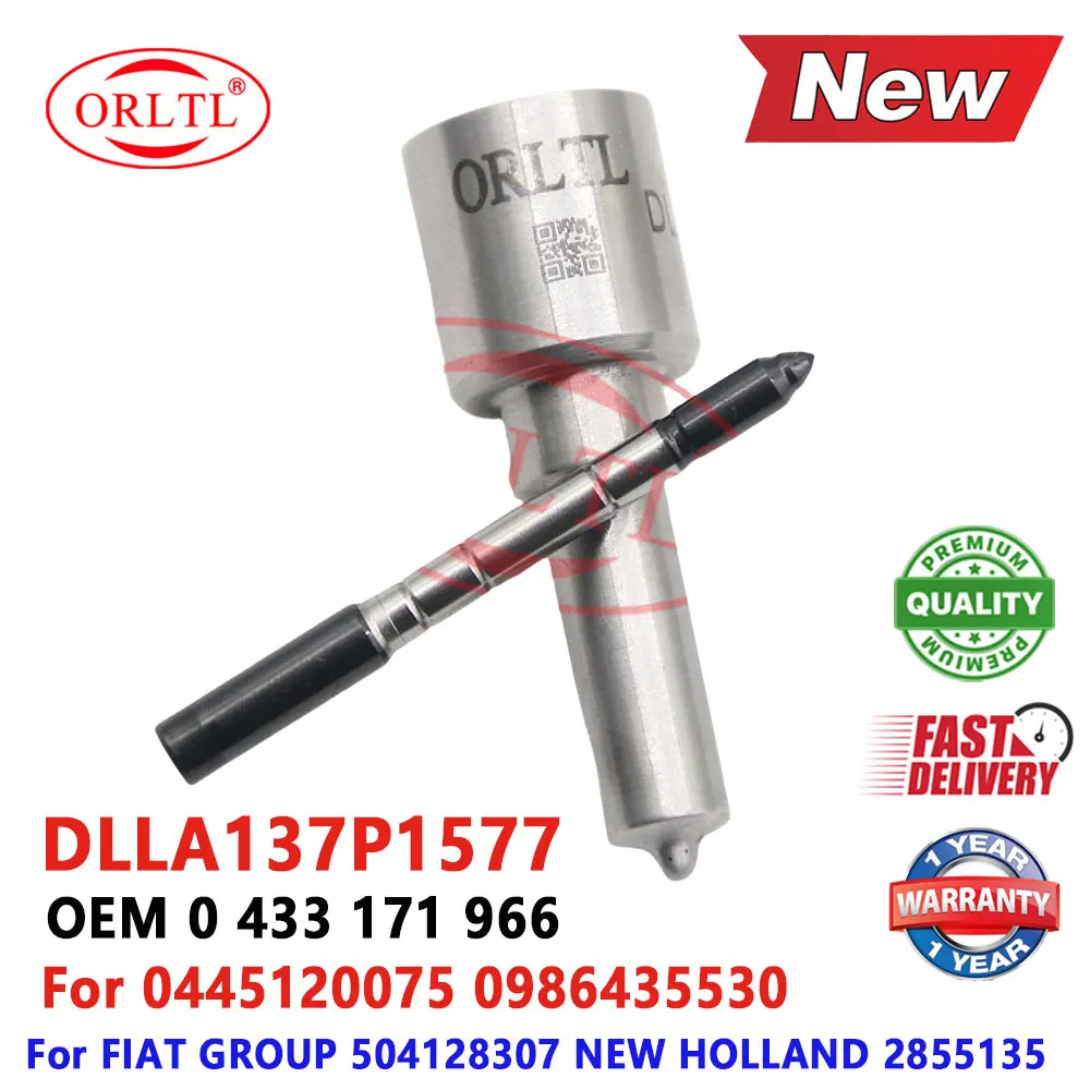 DLLA137P1577 Common Rail Injector 0 433 171 966 Diesel Nozzle DLLA 137P 1577 137 P For 504 1283 07 2855135 0445120075