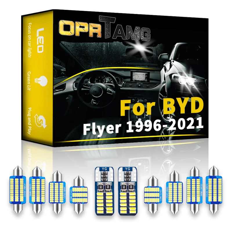 

OPRTAMG Canbus для BYD Flyer 1996 1997 1998 1999 2000 2001 2002 -2021 автомобильный интерьерный Сигнал освещения