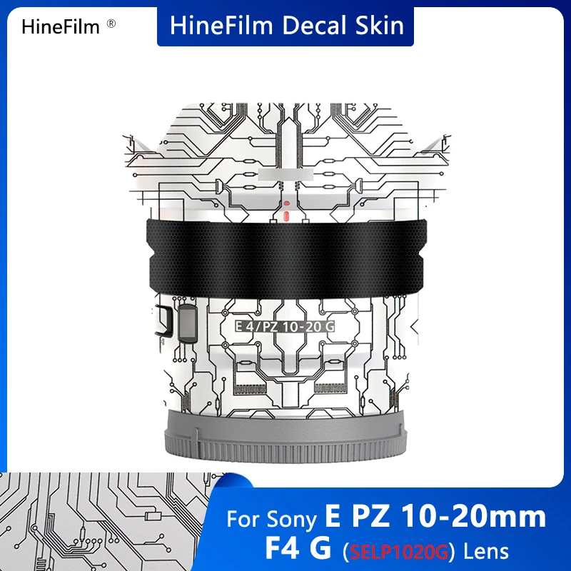 

SELP1020G Lens Sticker EPZ 1020 F4G Lens Decal Skins Wrap Cover for Sony E PZ 10-20mm f/4 G Lens Premium Sticker