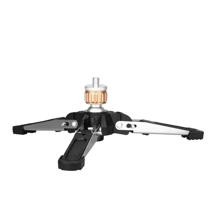 Универсальный гидравлический мини-штатив Fosoto Q166E с тремя ножками винтом 3/8 дюйма